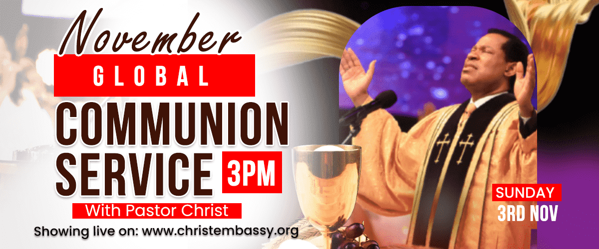 November 2024 Global Communion Service with Pastor Chris