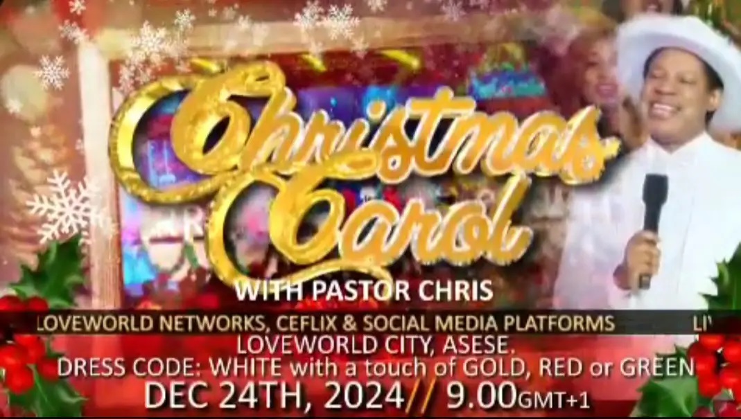 Christmas Carol With Pastor Chris