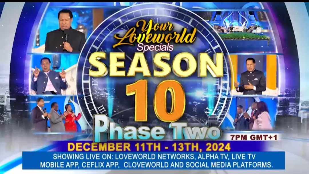 Your Loveworld Specials Season 10 Phase 2 With Pastor Chris