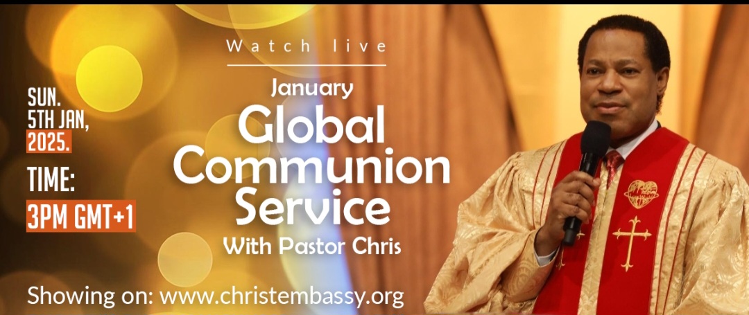 January 2025 Global Communion Service with Pastor Chris