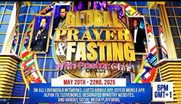 May Global Prayer And Fasting With Pastor Chris