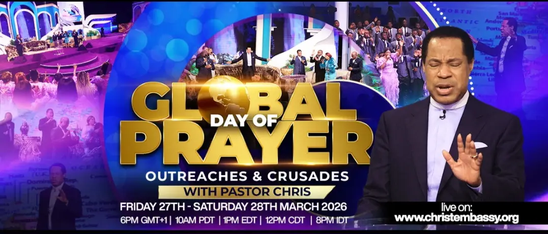 Global Day of Prayer with Pastor Chris
